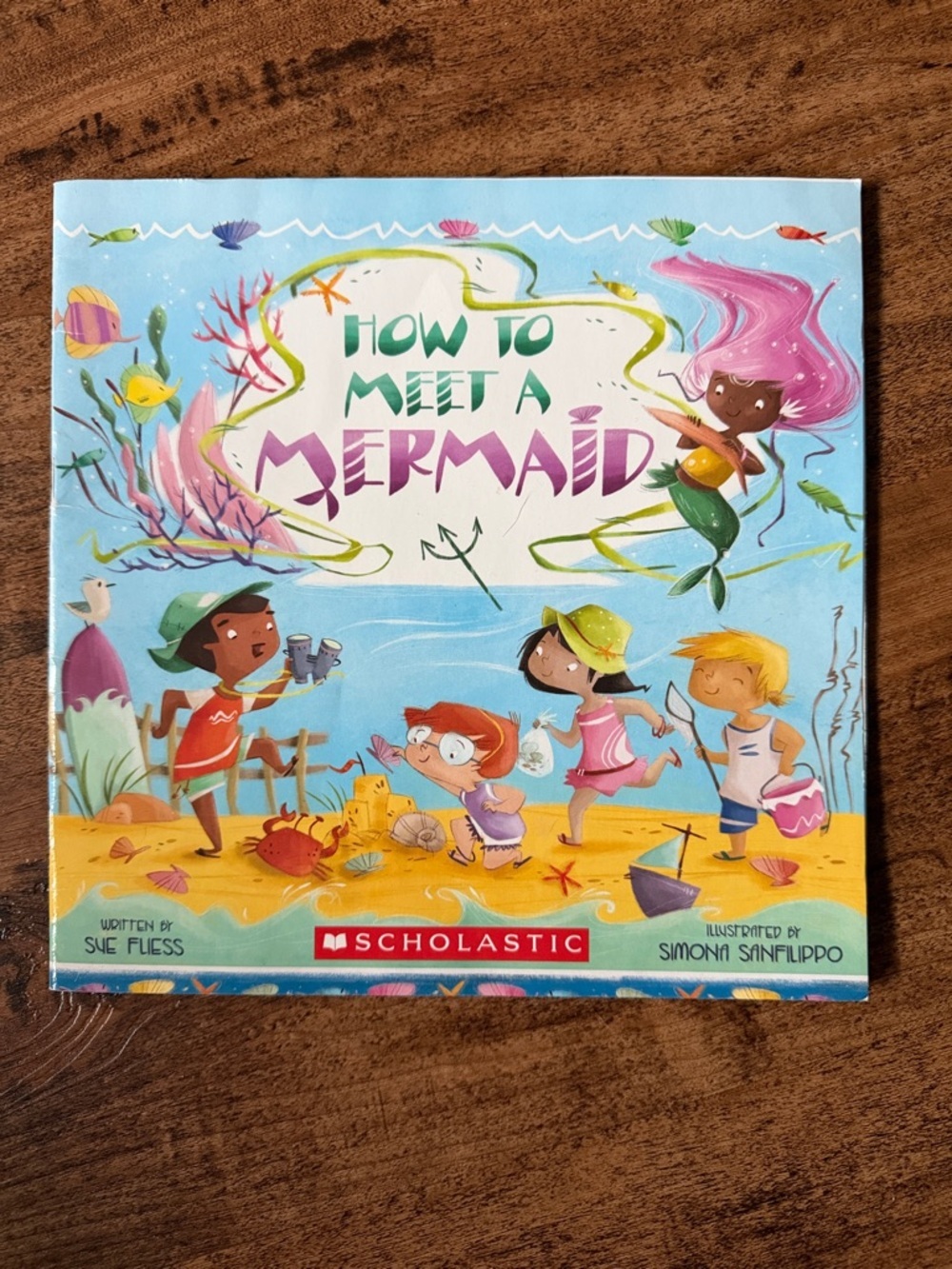 Scholastic How to Meet a Mermaid – Blue, Pink, Yellow Cover